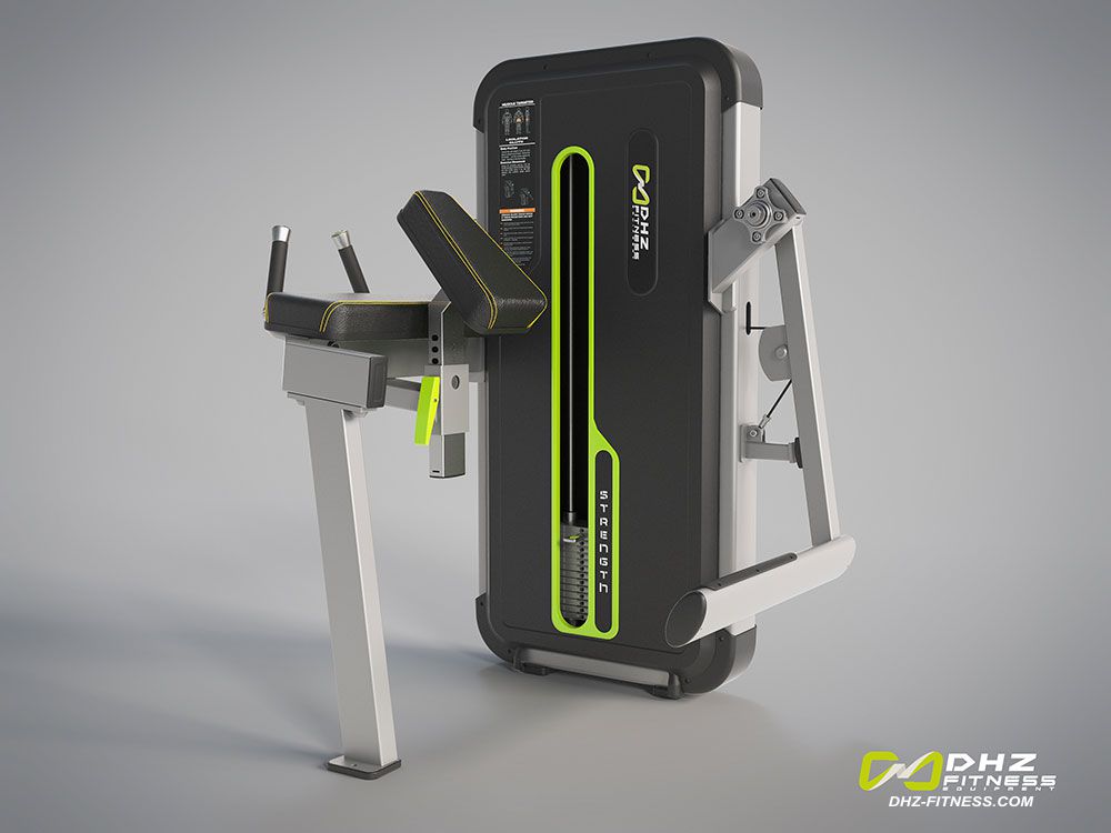 DHZ A-3024 Глют-машина. Ягодичные (Glute Isolator). Стек 49 кг.