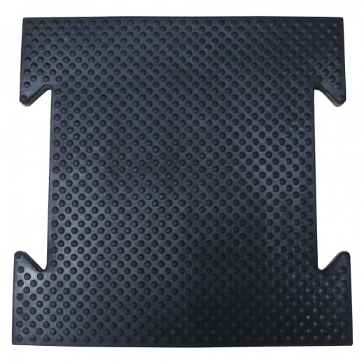 Коврик резиновый (черный) 500x500x25 мм PROFI-FIT