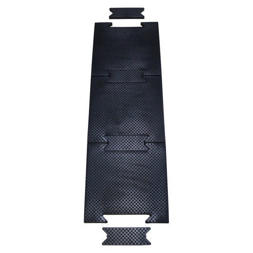 Коврик резиновый (черный) 500x500x25 мм PROFI-FIT