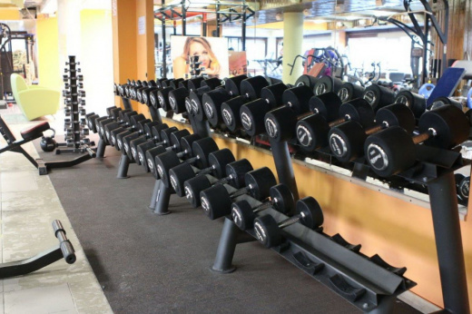Гантельный ряд BASIC (шаг 2,5 кг, 10 пар) PROFI-FIT 27,5-50 кг