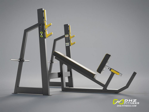 A-3042 Скамья-стойка для жима под углом вверх (Olympic Bench Incline)