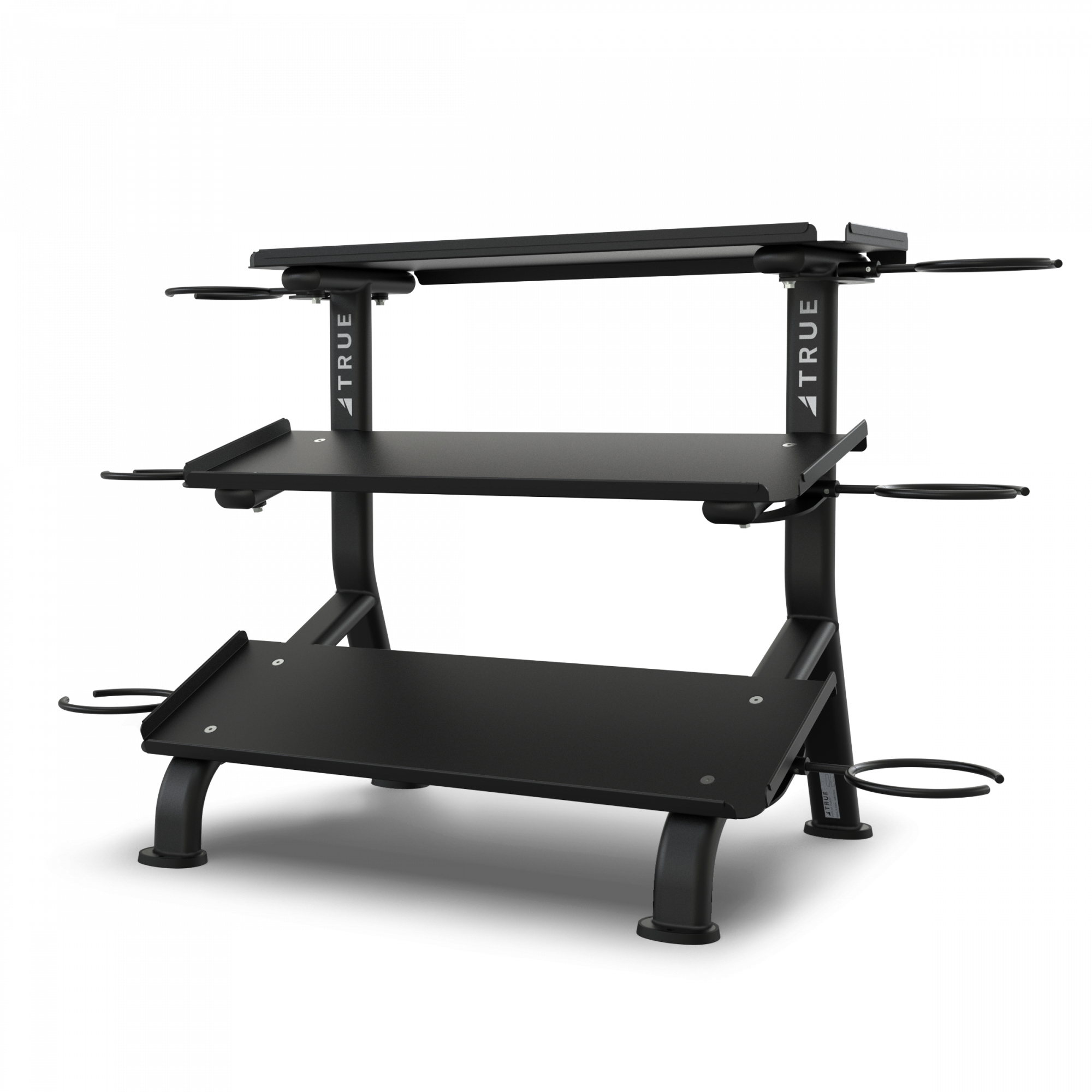 Стойка для гантелей трехрядная True FS-24