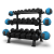 Стойка для гантелей трехрядная True FS-24