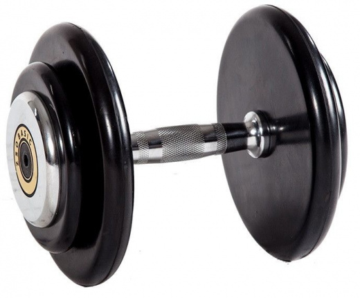 Гантельный ряд BASIC (шаг 2,5 кг, 10 пар) PROFI-FIT 2,5-25 кг